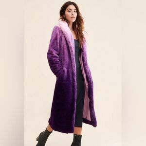 Unreal Fur Melting Moment Faux Fur Coat